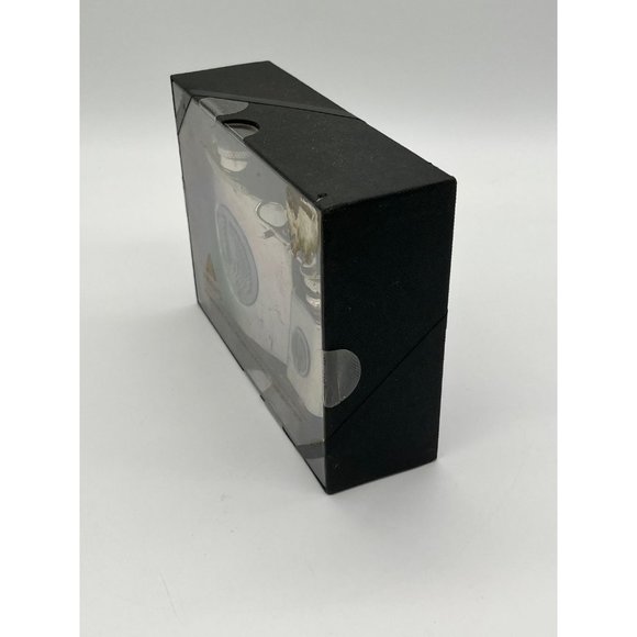 Polished Metal Flask Gift Set, Unopened, Axxents, 5oz and 1oz keychain set - Picture 6 of 9